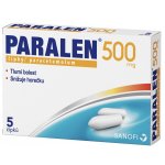 PARALEN RCT 500MG SUP 5 – Zbozi.Blesk.cz