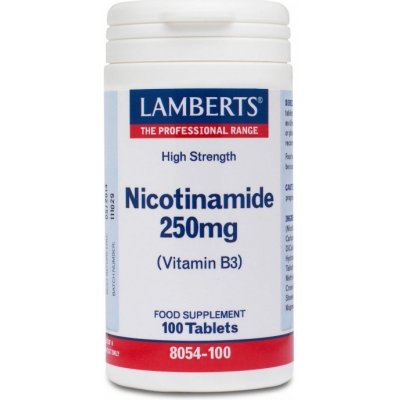 Lamberts Nicotinamide 100 tablet – Hledejceny.cz