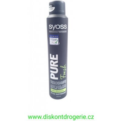 Syoss Pure Fresh Dry Shampoo suchý šampon 200 ml – Zbozi.Blesk.cz