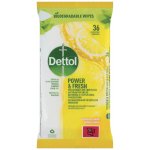 Dettol Antibakteriální čistící ubrousky Citron a Limeta 32 ks – Sleviste.cz