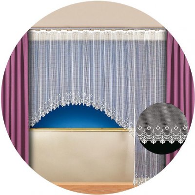 Vesna | Záclona kusová IVANA v. 250 cm x š. 200 cm – Hledejceny.cz