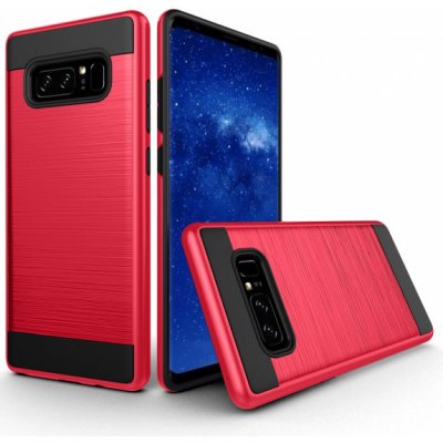 Pouzdro JustKing s broušenou texturou Samsung Galaxy Note 8 - červené