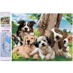 Norimpex Diamantové malování Veselá psí parta 30 x 40 cm – Sleviste.cz
