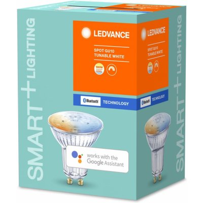 Ledvance SMART+Bluetooth GU10 LED žárovka 4,9W CCT – Zbozi.Blesk.cz