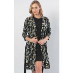 Luxusní souprava Motýli župan a noční košile Černá – Zboží Mobilmania