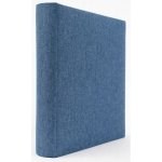 Jednobarevné fotoalbum na fotorůžky DBCL-50(B) Linen blue PL – Zboží Živě
