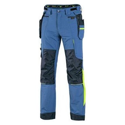 Canis CXS Kalhoty NAOS pánské modro-modré HV žluté doplňky b1/20 - CN-1020-100-406 – Zboží Mobilmania