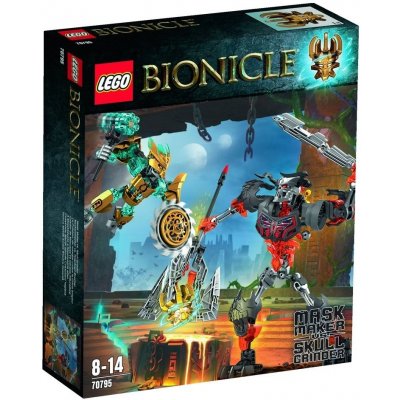 LEGO® BIONICLE 70795 Vládce Masek vs. Lebkoun Brusič – Hledejceny.cz