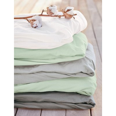 Irisette Jersey prostěradlo BAMBOO-BIO COTTON mátové 30 190x200 od 1 440 Kč  - Heureka.cz