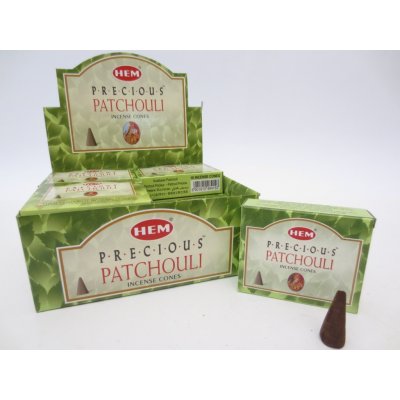 Hem Vonné kužely Patchouli 10 ks – Zboží Dáma