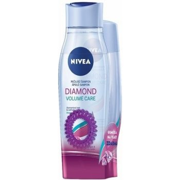 Nivea Šampon 250 ml + kondicionér 200 ml Volume Care + gumička dárková sada