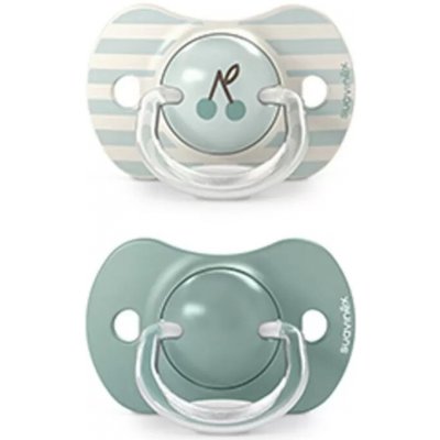 Suavinex dudlík SX Pro fyziologický Birdies 2 ks zelená – Zboží Dáma