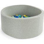 MISIOO Suchý bazén s míčky Světle šedá 90x40 cm – Zboží Dáma