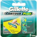 Gillette Contour Plus 5 ks – Hledejceny.cz