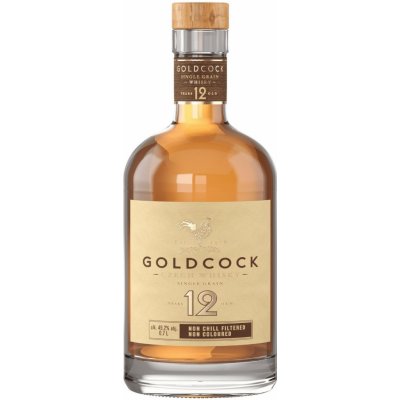 Rudolf Jelínek Gold Cock Single Grain 12y 49,2% 0,7 l (holá láhev) – Hledejceny.cz