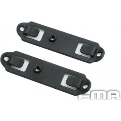 FMA MOLLE adaptér pro holstery a sumky, 2 ks Černá – Sleviste.cz