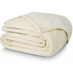 TipTrade deka z mikroplyše Coral Fleece jednobarevná UNI smetanová 150x200 – Zboží Mobilmania
