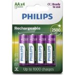 Philips AA 2500mAh 4ks R6B4RTU25/10 – Zboží Živě