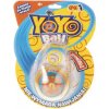 Yoyo Ball żółty blister yoyo z kropkami