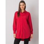 Basic dámská košile s dlouhým rukávem -em-ks-005.34 bordo – Hledejceny.cz
