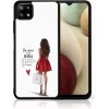 Pouzdro a kryt na mobilní telefon Samsung PROTEMIO 39466 MY ART Silikonový kryt Samsung Galaxy A22 5G RED DRESS (137)