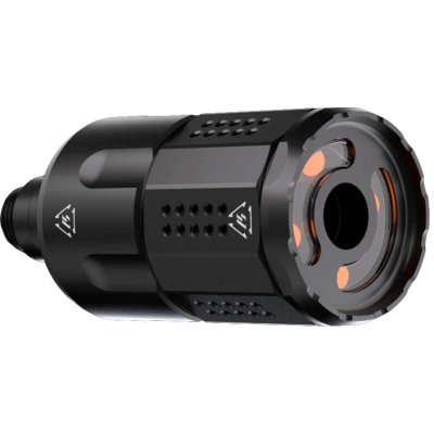 E-Shooter Nasvětlovací kompenzátor EMG x Strike Industries Linear FLARE Mono černý – Zboží Mobilmania