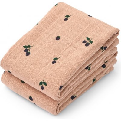 Liewood Lewis Mušelínové Mini Berry/Pale Tuscany 2 ks – Zbozi.Blesk.cz