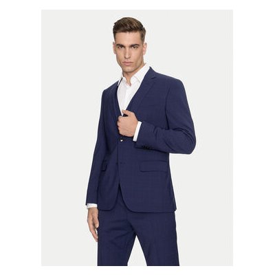 Boss Oblek H-Huge 50521724 Tmavomodrá Slim Fit – Zboží Dáma