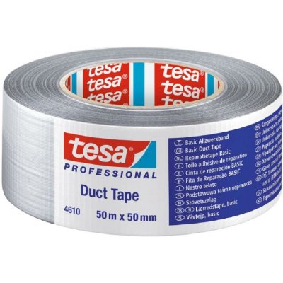 Tesa Páska opravná textilní 50 m x 50 mm stříbrná – Zbozi.Blesk.cz