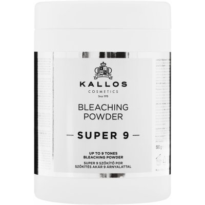 Kallos KJMN SUPER 9 bělící prášek 9 odstínů 500 g – Zboží Dáma