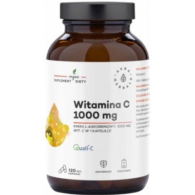 Aura Herbals Vitamin C 1000 mg 120 kapslí – Hledejceny.cz