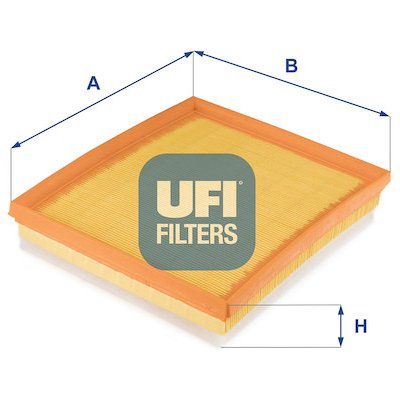 Vzduchový filtr UFI 30.648.00 – Hledejceny.cz