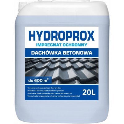 HYDROPROX IMPREGNACE NA BETONOVÉ STŘEŠNÍ TAŠKY 20L – Hledejceny.cz