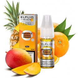 Elf Bar Elfliq Salt Pineapple Mango Orange 10 ml 10 mg