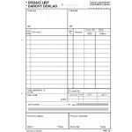 MSK 22 Dodací list-daňový doklad A5 – Zboží Dáma