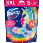 DOMESTOS WC blok "Power 5", unicorn, 5 x 50 g – Zboží Dáma