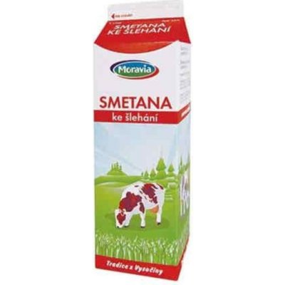Moravia Čerstvá smetana ke šlehání 33% 1 l – Sleviste.cz