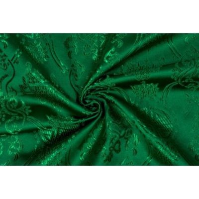 Brokát Qing, zelený – Zboží Dáma
