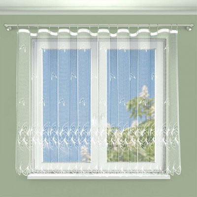 Žakárová záclona Tylex DAFNÉ okno 150 x 350 cm – Zboží Dáma