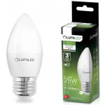 Lumiled LED žárovka LED E27 B35 2,5W = 25W 249lm 4000K Neutrální bílá 180° – Hledejceny.cz