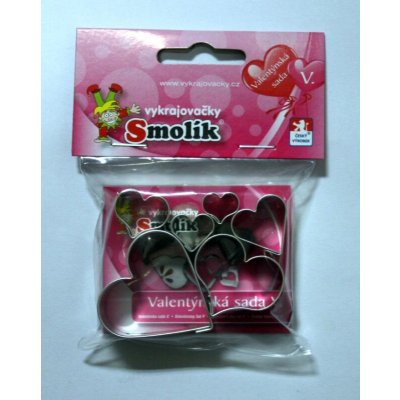 Plastimex vykr.NR 0766 VALENTÝN V., sada-6ks – Hledejceny.cz