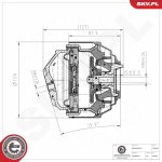 Zavěšení motoru ESEN SKV 75SKV292 – Zboží Mobilmania