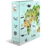 HERMA Pákový pořadač A4 7 cm World map/Mapa světa – Zboží Živě