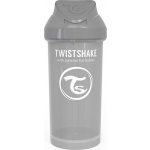 Twistshake láhev s brčkem pastelově zelená 360 ml – Sleviste.cz