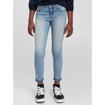 Gap Dětské skinny džíny hvězdy Modrá – Zboží Dáma