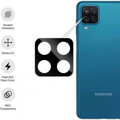 FIXED tvrzené sklo fotoaparátu pro Samsung Galaxy A12 FIXGC-653 – Zboží Mobilmania