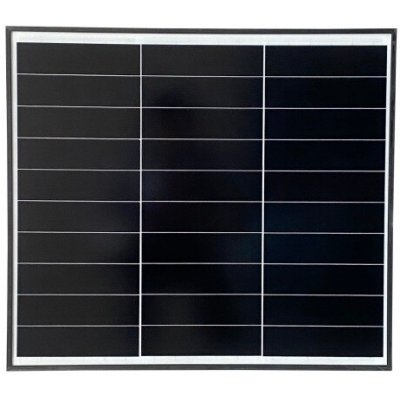 Solarfam Solární panel SZBC-60 60W mono černý rám – Sleviste.cz