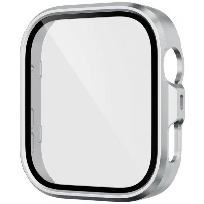 VSECHNONAMOBIL PC FULL COVER Plastový kryt se sklem pro Huawei Watch Fit 5 Pro stříbrný 144146 – Sleviste.cz