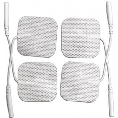 Ceracarta Sada 4 elektrod pro TENS - 50 × 45 mm s kabelem – Hledejceny.cz