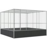 vidaXL Voliéra 311 x 307 x 212 cm ocel – Zboží Dáma